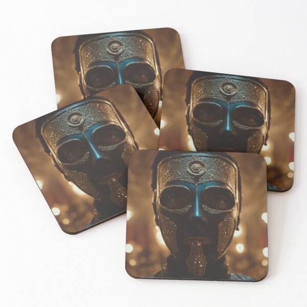 Item preview, Mystical Theatrical Mask Portrait designed and sold by mentokc.