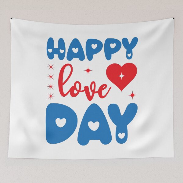 Item preview, Valentine - Happy Love Day designed and sold by teedory.