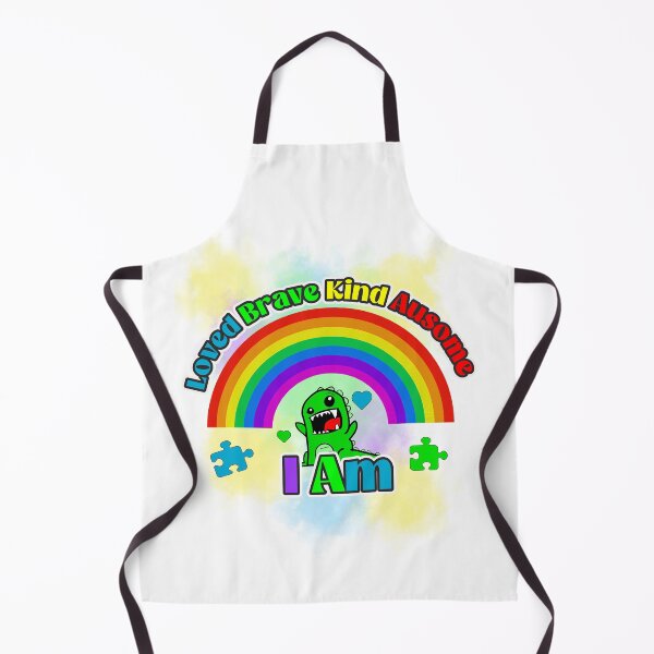 Item preview, I am Loved Ausome Kind green Dinosaur designed and sold by EastLosStilo.