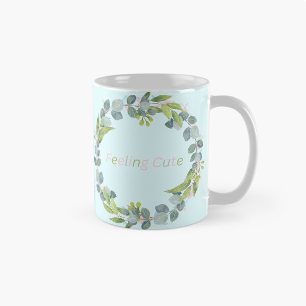 Item preview, Feeling Cute cottage flower wreath design designed and sold by jaynerushton.
