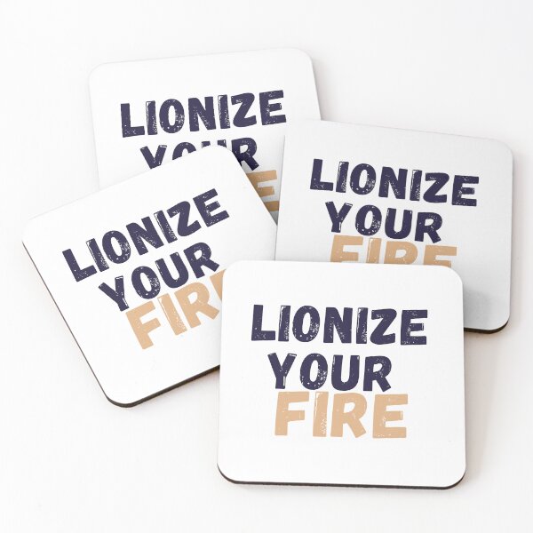 Item preview, Lionize Your Fire - Inspiring Slogan Design designed and sold by UnboundSoulVibe.