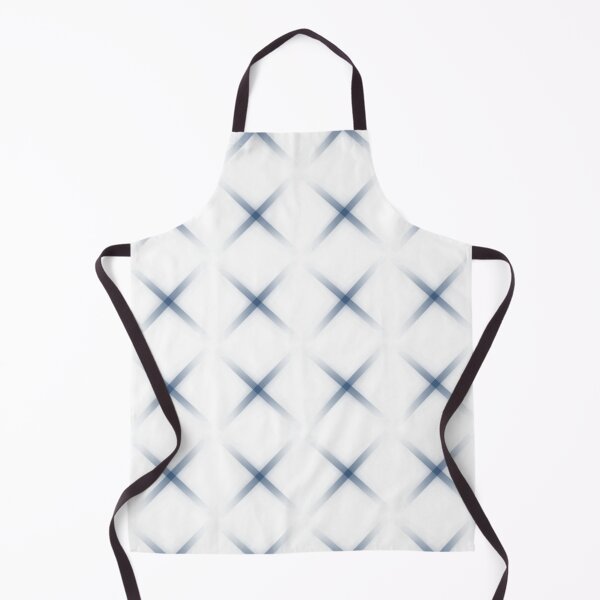 Item preview, blue shadow grid, X cross simple on white patter designed and sold by pipikijung.