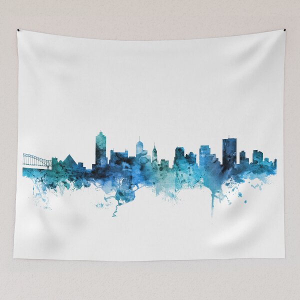 Item preview, Memphis Tennessee Skyline designed and sold by ArtPrints.