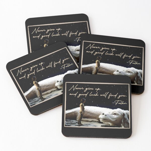 Item preview, Never Give Up and Good Luck Will Find You #2 designed and sold by The Neverending Story.