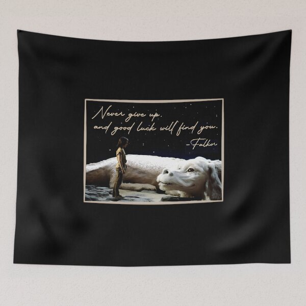 Item preview, Never Give Up and Good Luck Will Find You #2 designed and sold by The Neverending Story.