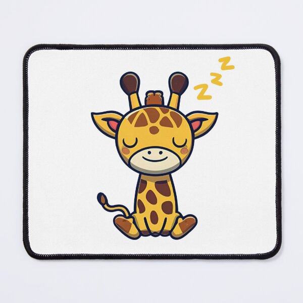 Item preview, "Adorably Tall: Cute Giraffe Bliss on Your T-Shirt!" designed and sold by JAMESAMORN.
