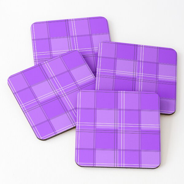 Item preview, Purple tartan designed and sold by Flowersonstuff.