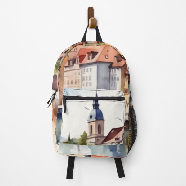 Item preview, Beautiful Watercolor Europe Landscape 1 designed and sold by Yzakreativ.