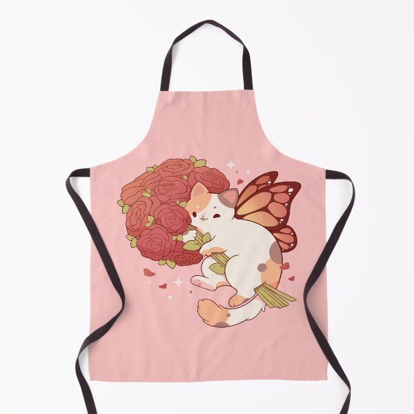 Item preview, Valentine calico fairy cat with roses designed and sold by Rihnlin.