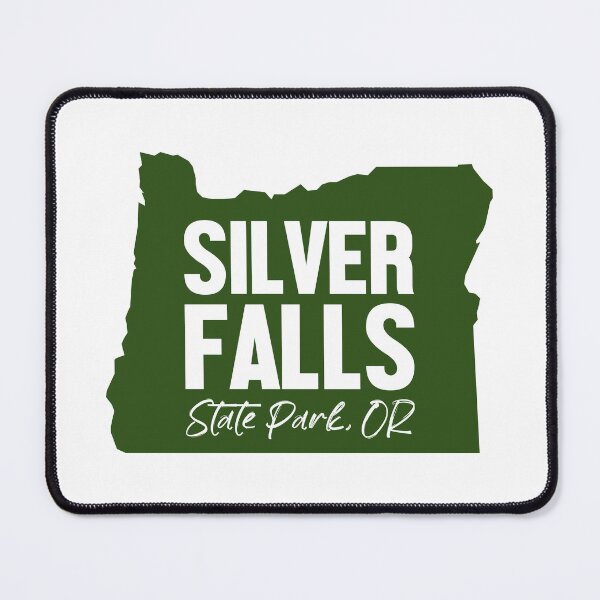 Item preview, Silver Falls State Park Oregon Map designed and sold by bivenart.