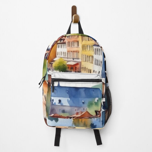 Item preview, Beautiful Watercolor Europe Landscape 2 designed and sold by Yzakreativ.