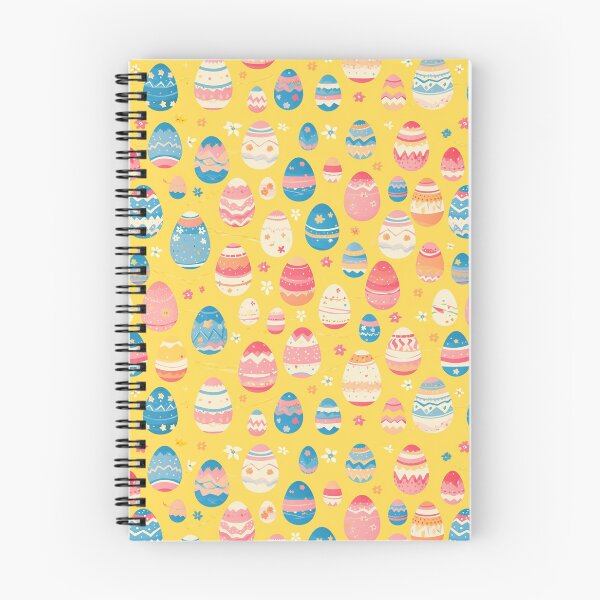 Item preview, Easter Eggs Pattern on Yellow Background designed and sold by Frezcola.