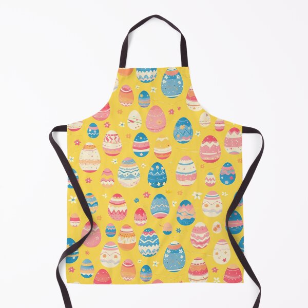 Item preview, Easter Eggs Pattern on Yellow Background designed and sold by Frezcola.