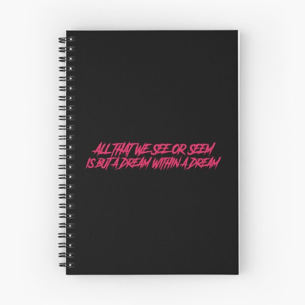 Item preview, All that we see or seem is but a dream within a dream designed and sold by GlitchGrotesque.