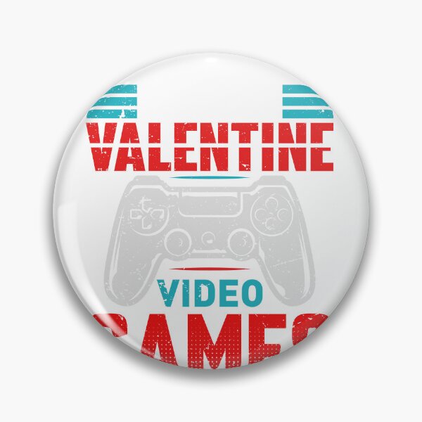 Item preview, Funny Gamer Boy Men V For Video Game Valentines Day Vintage designed and sold by roboartpixel.