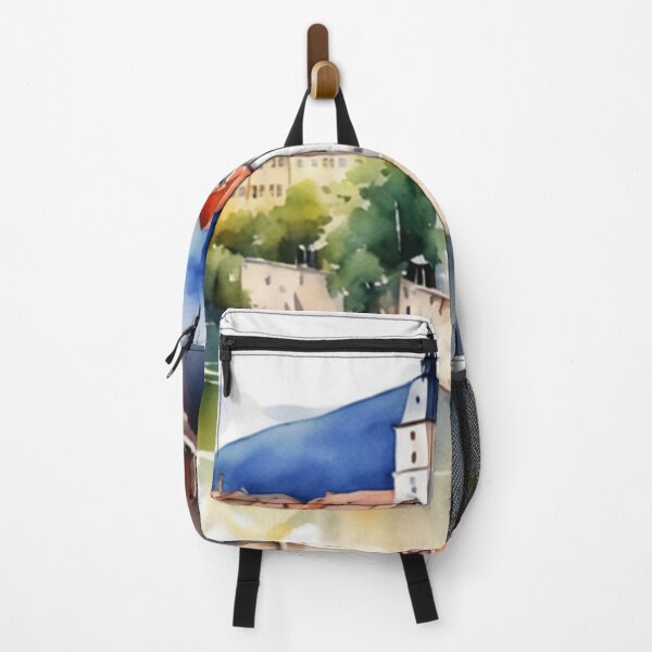 Item preview, Beautiful Watercolor Europe Landscape 5 designed and sold by Yzakreativ.