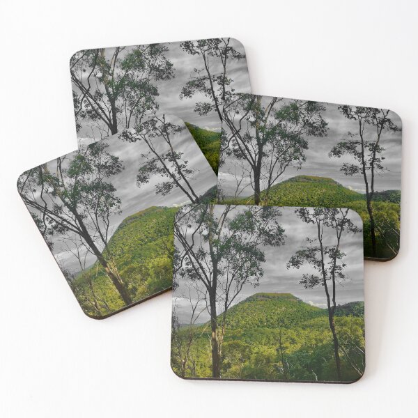 Item preview, Mountain View With Grey Sky designed and sold by randoridesbikes.