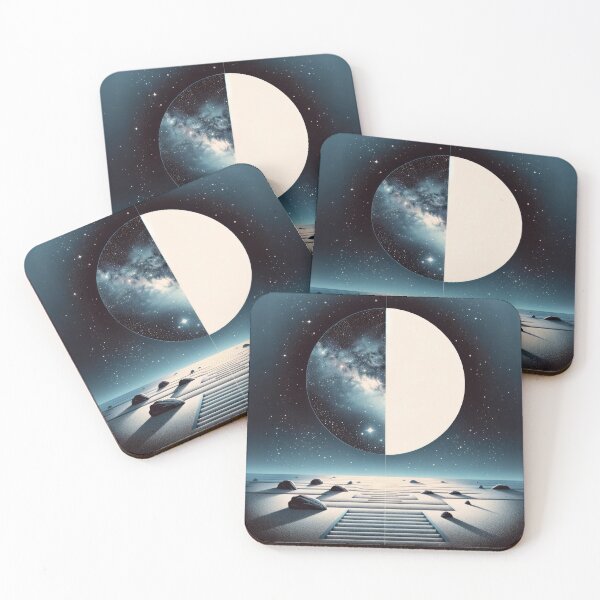 Item preview, Serene Zen Garden Meets Cosmic Night designed and sold by SunkenCost.