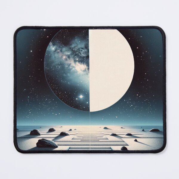 Item preview, Serene Zen Garden Meets Cosmic Night designed and sold by SunkenCost.