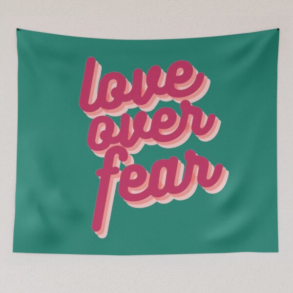 Item preview, Love over fear designed and sold by Farashaetah.