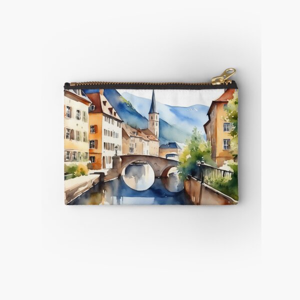 Item preview, Beautiful Watercolor Europe Landscape 7 designed and sold by Yzakreativ.