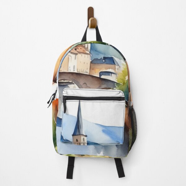 Item preview, Beautiful Watercolor Europe Landscape 7 designed and sold by Yzakreativ.