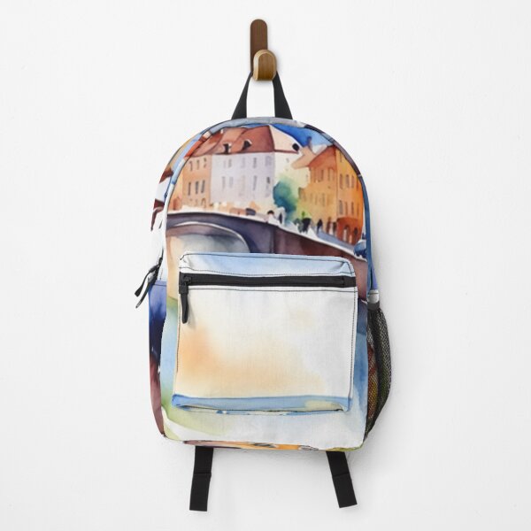 Item preview, Beautiful Watercolor Europe Landscape 8 designed and sold by Yzakreativ.