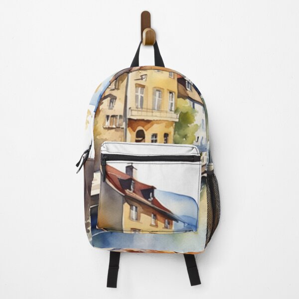 Item preview, Beautiful Watercolor Europe Landscape 9 designed and sold by Yzakreativ.