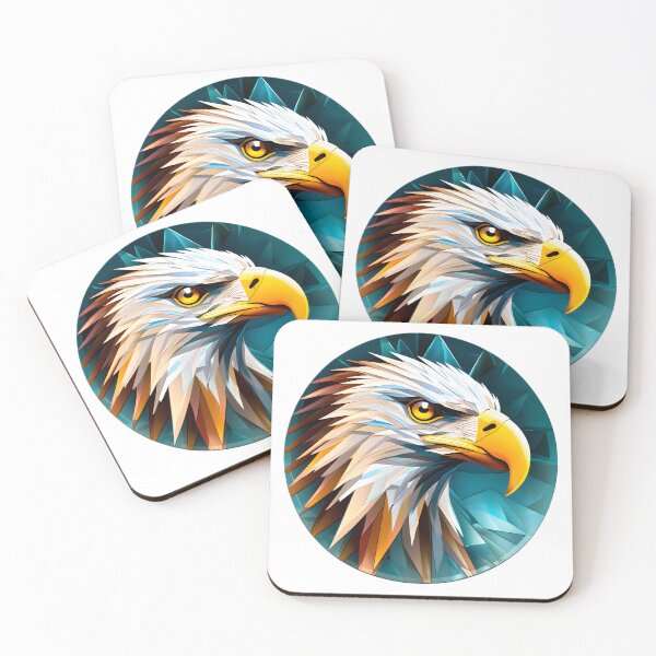 Item preview, Geometric Eagle designed and sold by Cardsurveyors.