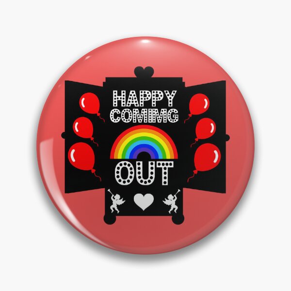 Item preview, National Coming Out Day October 11 designed and sold by happygiftideas.