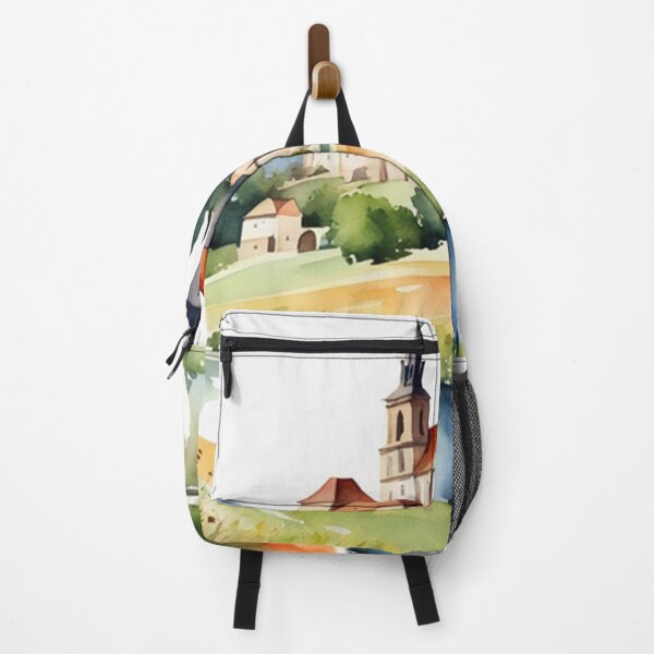 Item preview, Beautiful Watercolor Europe Landscape 11 designed and sold by Yzakreativ.