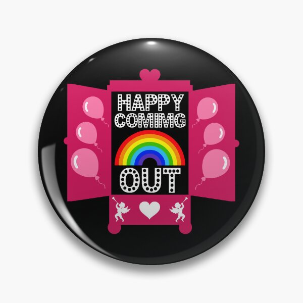 Item preview, National Coming Out Day October 11 designed and sold by happygiftideas.