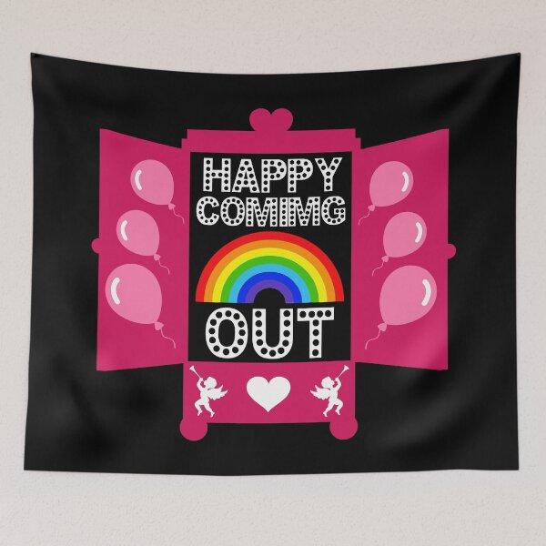 Item preview, National Coming Out Day October 11 designed and sold by happygiftideas.