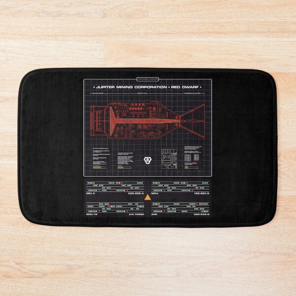 Item preview, Red Dwarf Ship Schematic Blueprint Systems Bypass designed and sold by Darmoks-Geeks.
