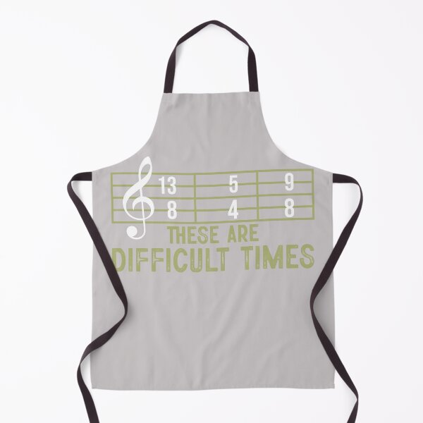 Item preview, These Are Difficult Time Musician Sheet Music Design Vintage designed and sold by roboartpixel.