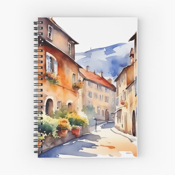 Item preview, Beautiful Watercolor Europe Landscape 15 designed and sold by Yzakreativ.