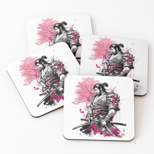 Item preview, Sakura Warrior - Samurai Blossom Spirit Art designed and sold by ColorsOfCulture.