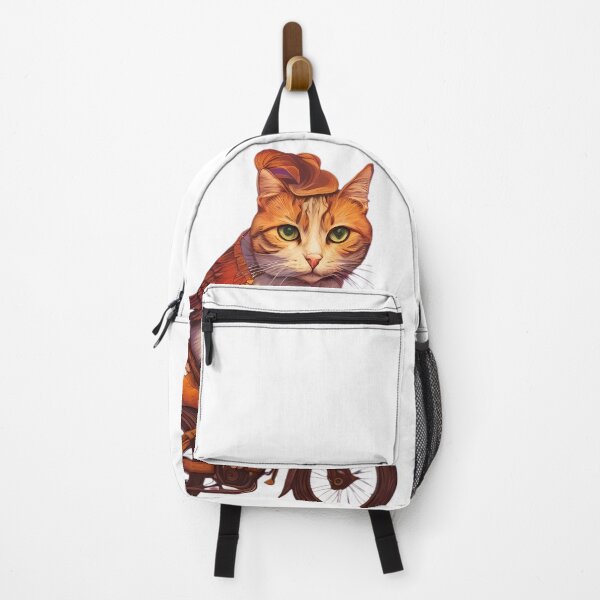 Item preview, Vector Art of a Motorcycle Riding Cat designed and sold by techiwebicodi.