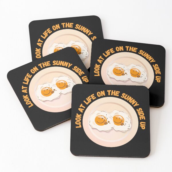 Item preview, Look at Life on the Sunny Side Up - Funny Egg Puns Humor designed and sold by Millusti.
