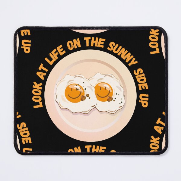 Item preview, Look at Life on the Sunny Side Up - Funny Egg Puns Humor designed and sold by Millusti.