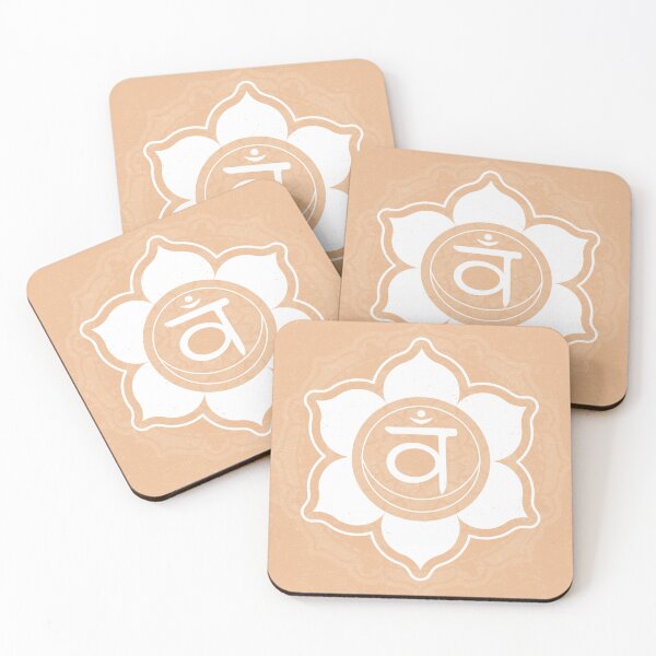 Item preview, Sacral Chakra Mandala - Melon + Snow designed and sold by Irene Estelle.