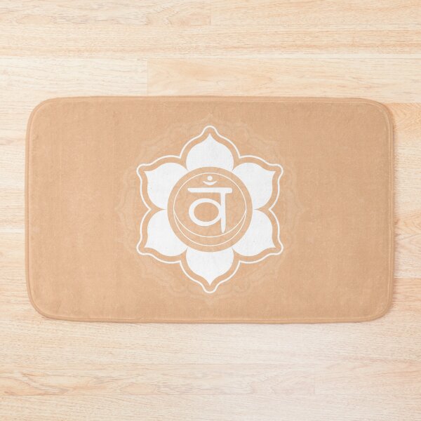 Item preview, Sacral Chakra Mandala - Melon + Snow designed and sold by Irene Estelle.