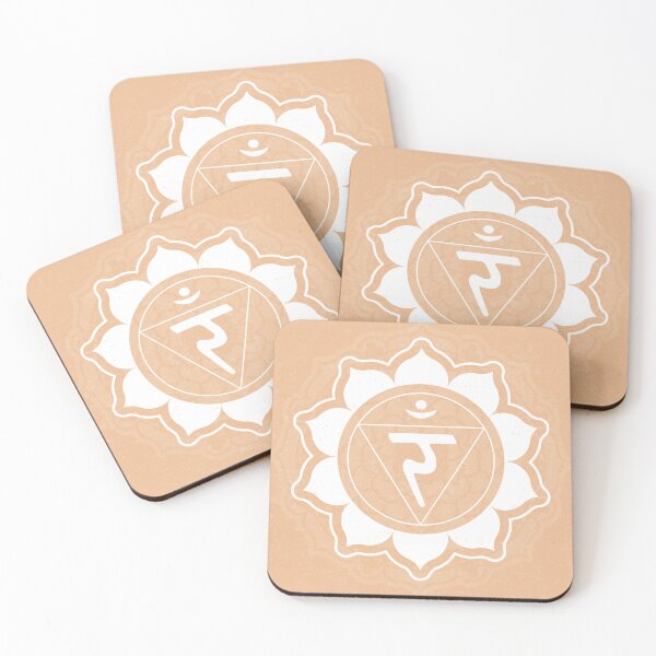 Item preview, Solar Plexus Chakra Mandala - Melon + Snow designed and sold by Irene Estelle.