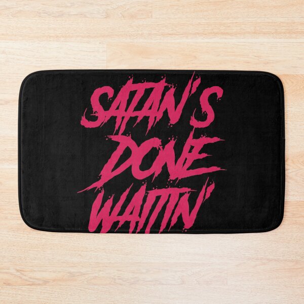 Item preview, Satan’s done waitin’ designed and sold by GlitchGrotesque.