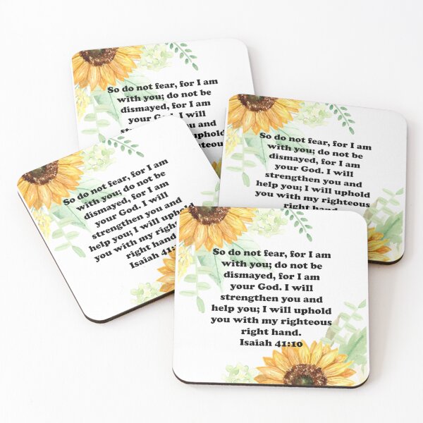 Item preview, Scripture Verse Art Isaiah 41:10 designed and sold by Harpley Design Studio.