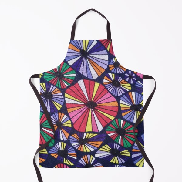Item preview, Colorful circles abstract pattern. Start 2023 with some color. designed and sold by textileprint.
