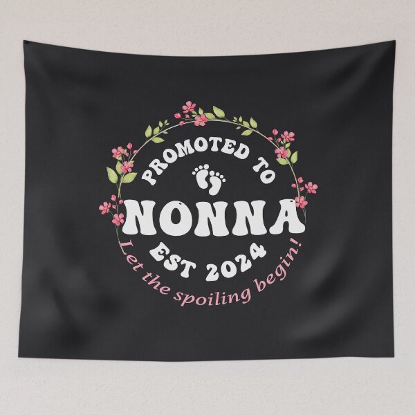 Item preview, Promoted To Nonna Est 2024 Italian Grandma Pregnancy designed and sold by stylesip.
