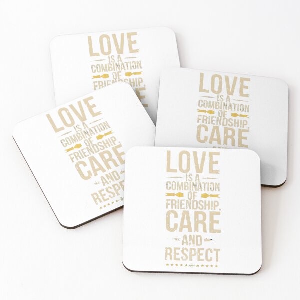 Artikelvorschau, Love is a combination of friendship, care and respect. entworfen und verkauft von Zibis09.