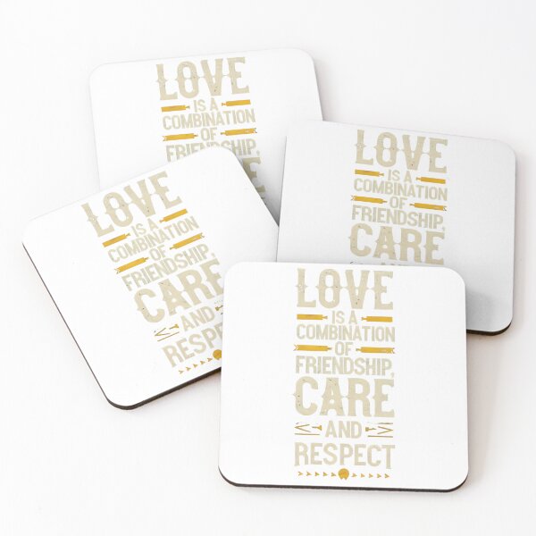Artikelvorschau, Love is a combination of friendship, care and respect. entworfen und verkauft von Zibis09.