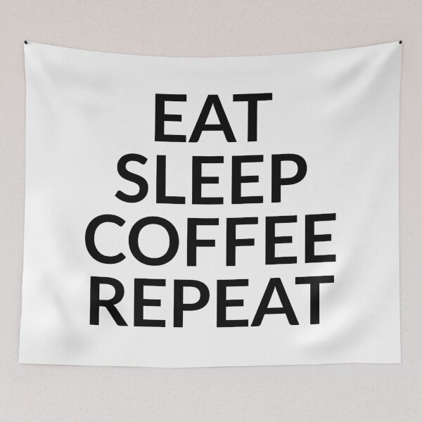 Item preview, Eat, sleep, coffee, repeat designed and sold by Israelbeck7.